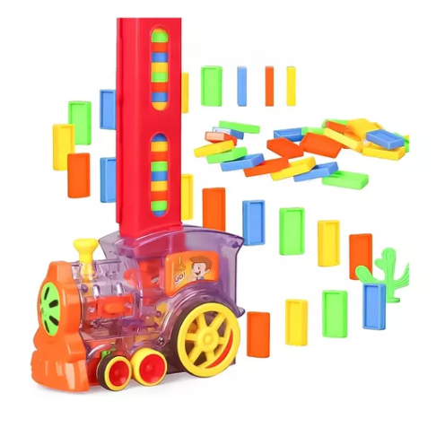 Tren Dominó con Sonido y Luces