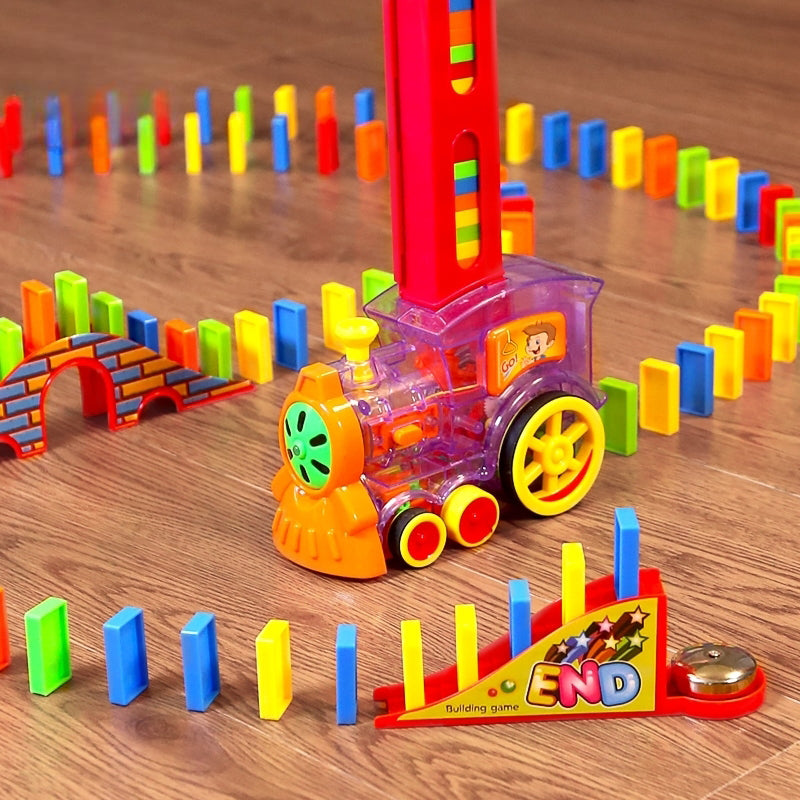 Tren Dominó con Sonido y Luces