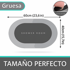 Pack Cabezal Ducha Masajeadora + Alfombra de Baño Secado Rápido