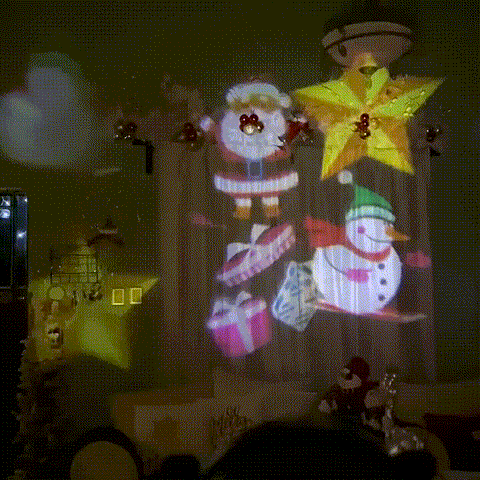 Pack 2 Proyector De Navidad