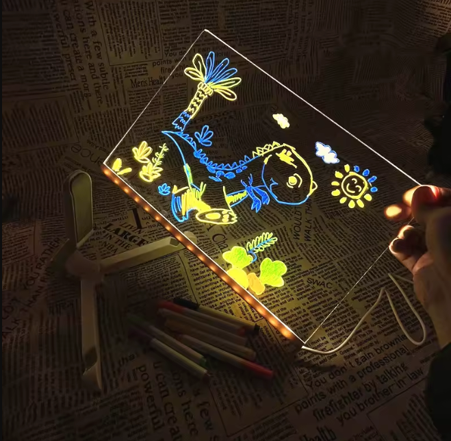 Pizarra Luminosa LED para Niños