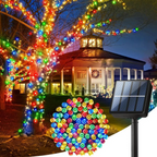 Luces Navidad Solar 17m