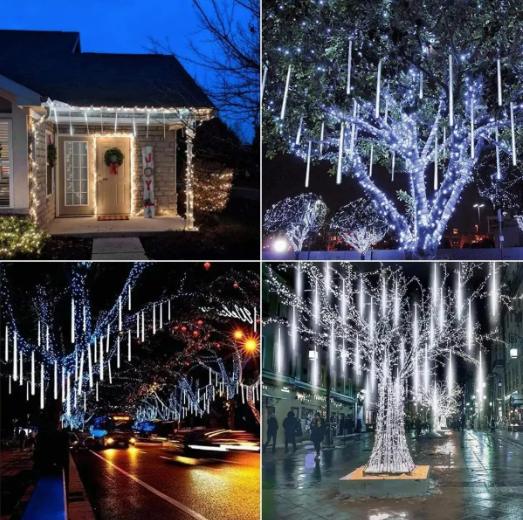 Luz Navidad Meteorito 3M