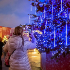 Luz Navidad Meteorito 3M