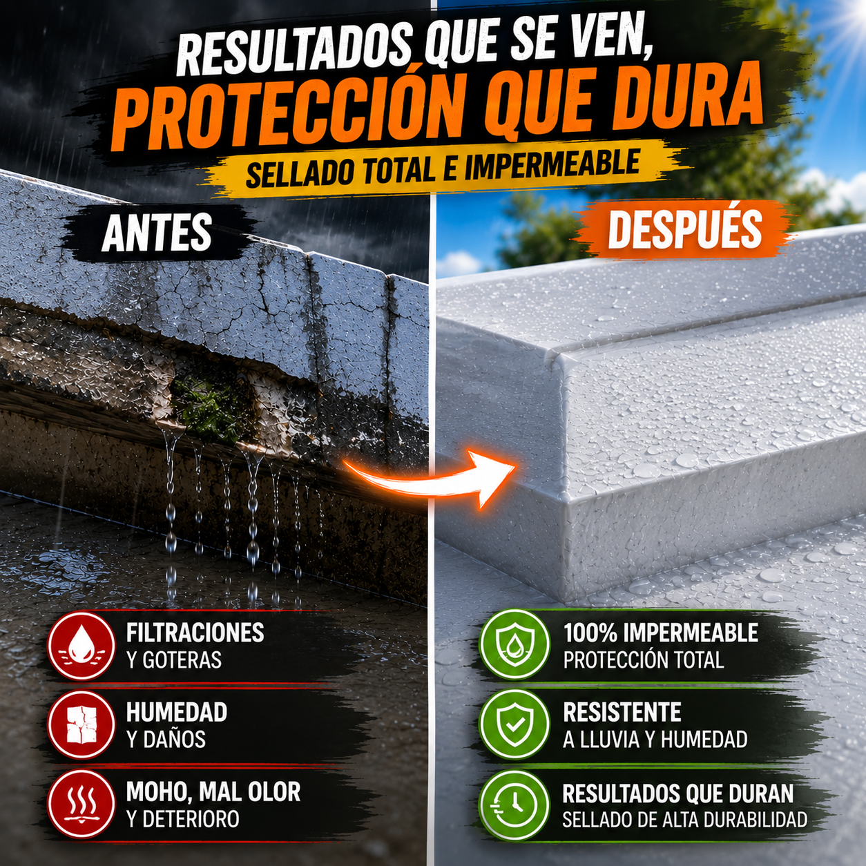 Sellador Impermeable Profesional 1 KG