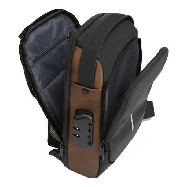 Mochila Antirrobo Impermeable con Puerto USB