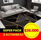 Pack 2 Alfombras 1,00x1,50 mts.